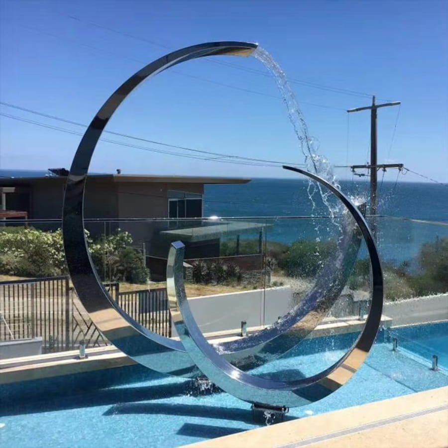 Stainless Steel Circle Fountain