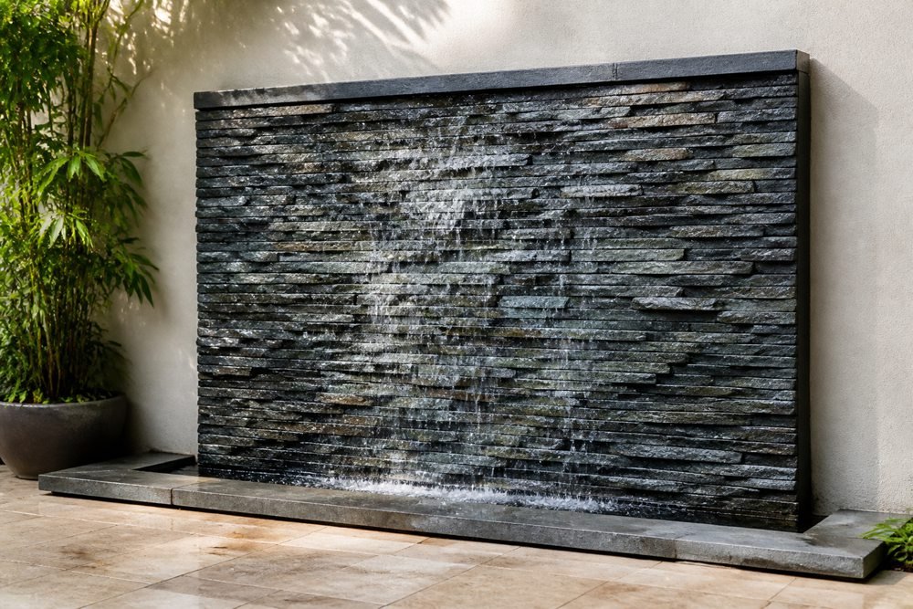 slate fountain