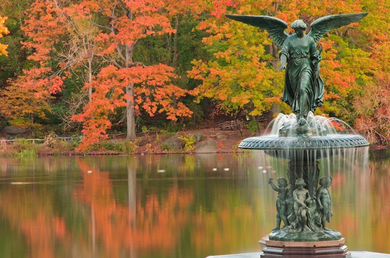 bronze bethesda fountain