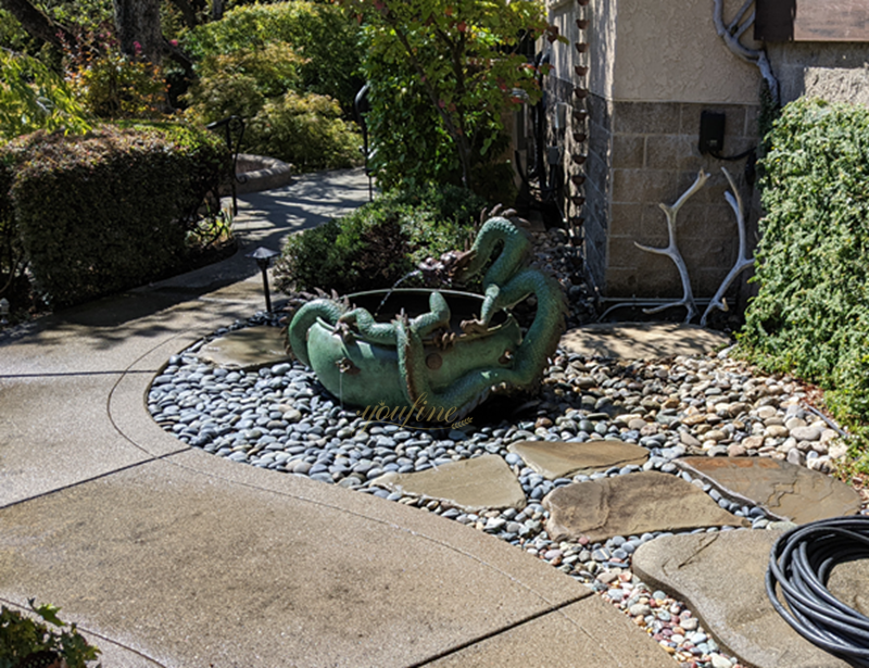feedback on the american bronze dragon fountain