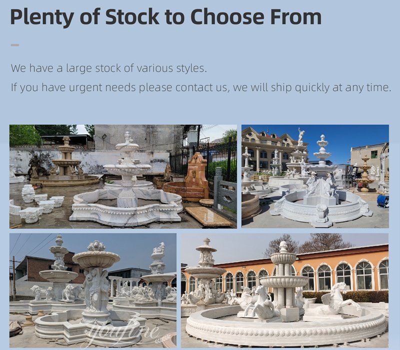 youfine marble fountain factory