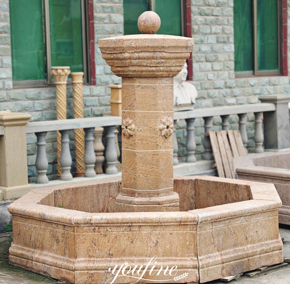 French Country Marble Fountain