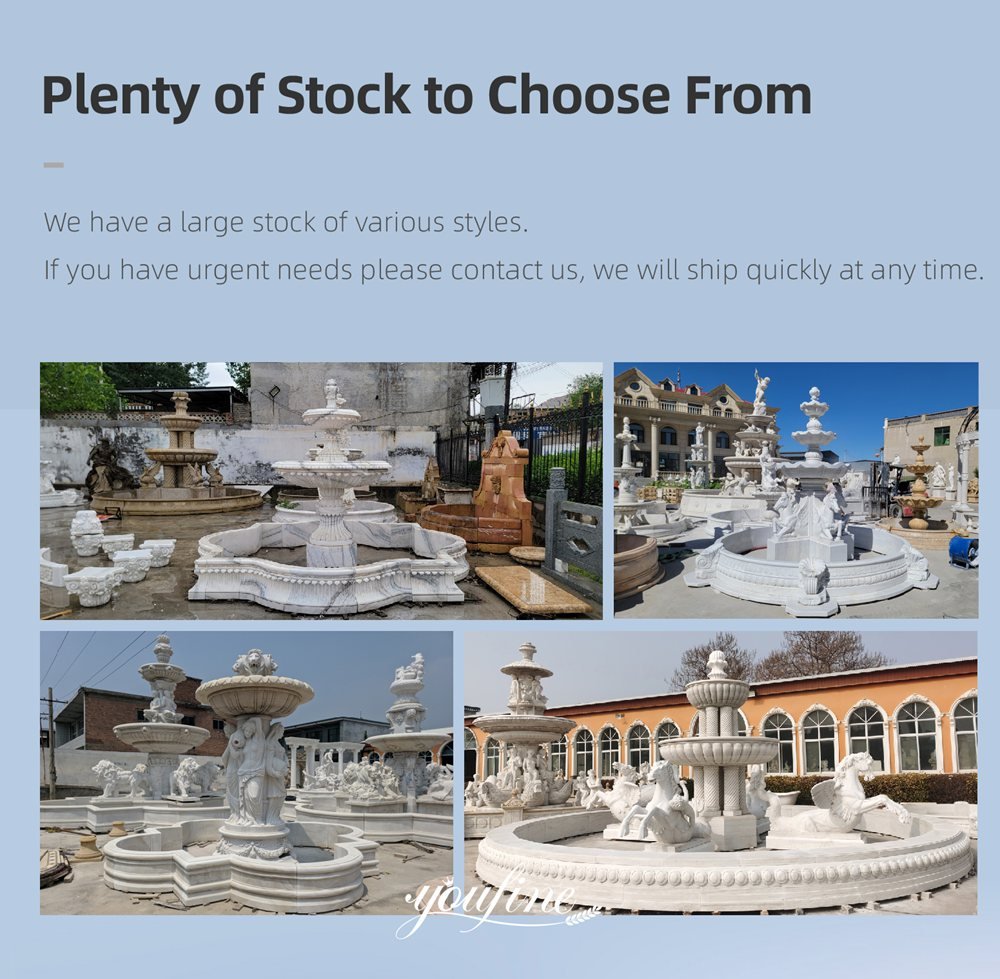 marble fountain factory