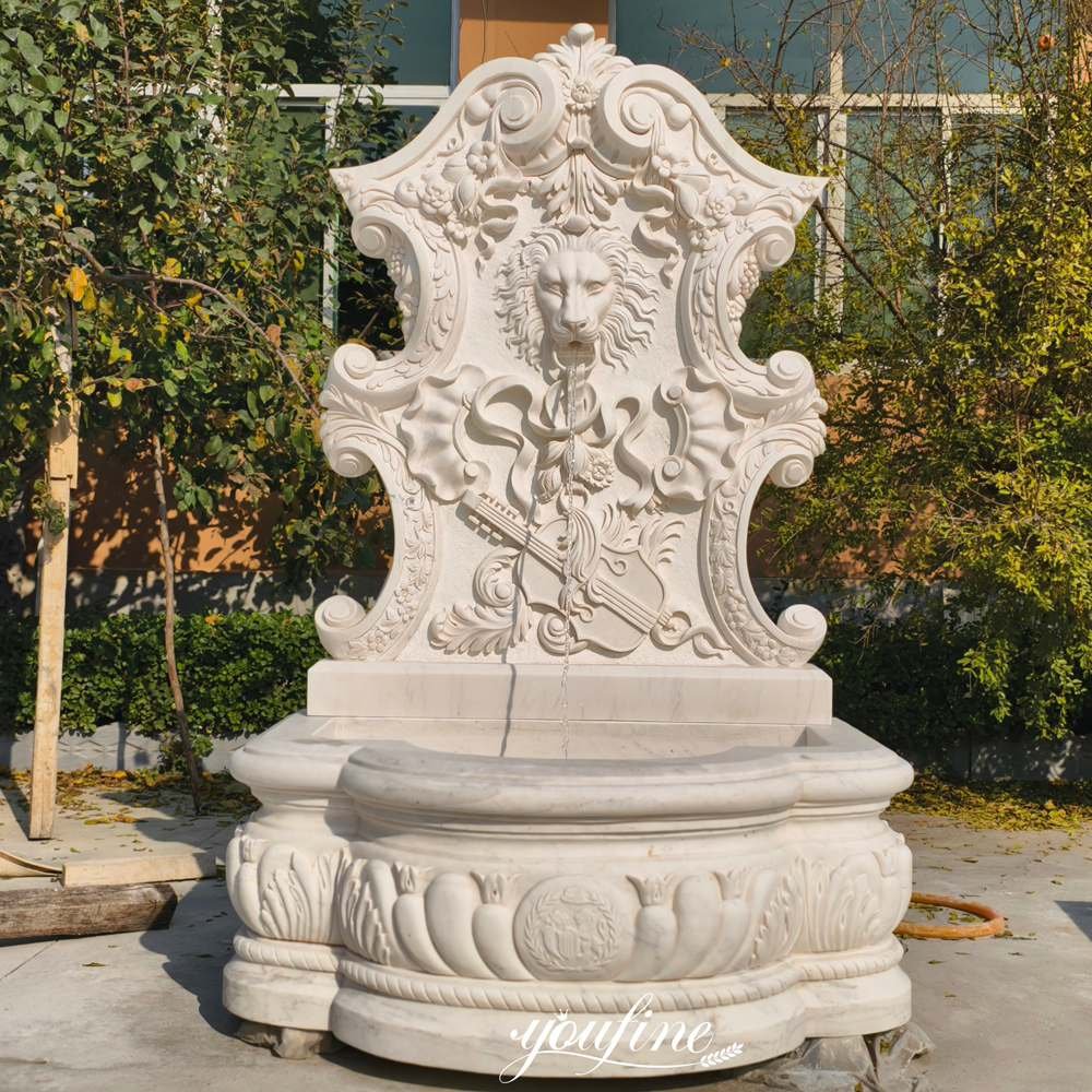 marble wall fountain