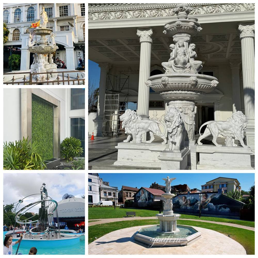 commercial outdoor water fountain feedback