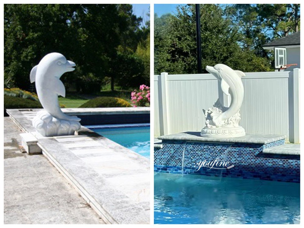 marble dolphin water feature feedback