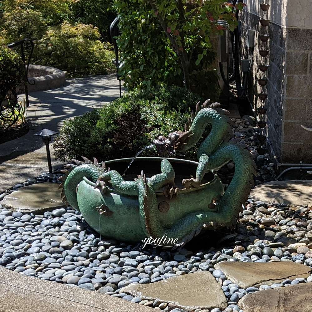 american bronze dragon jar fountain customer feedback