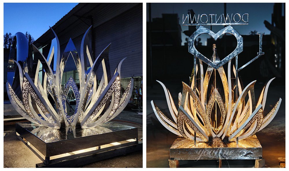 lotus flower water fountain