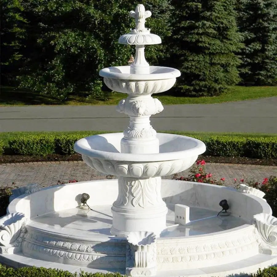 Marble Tiered Fountain 1