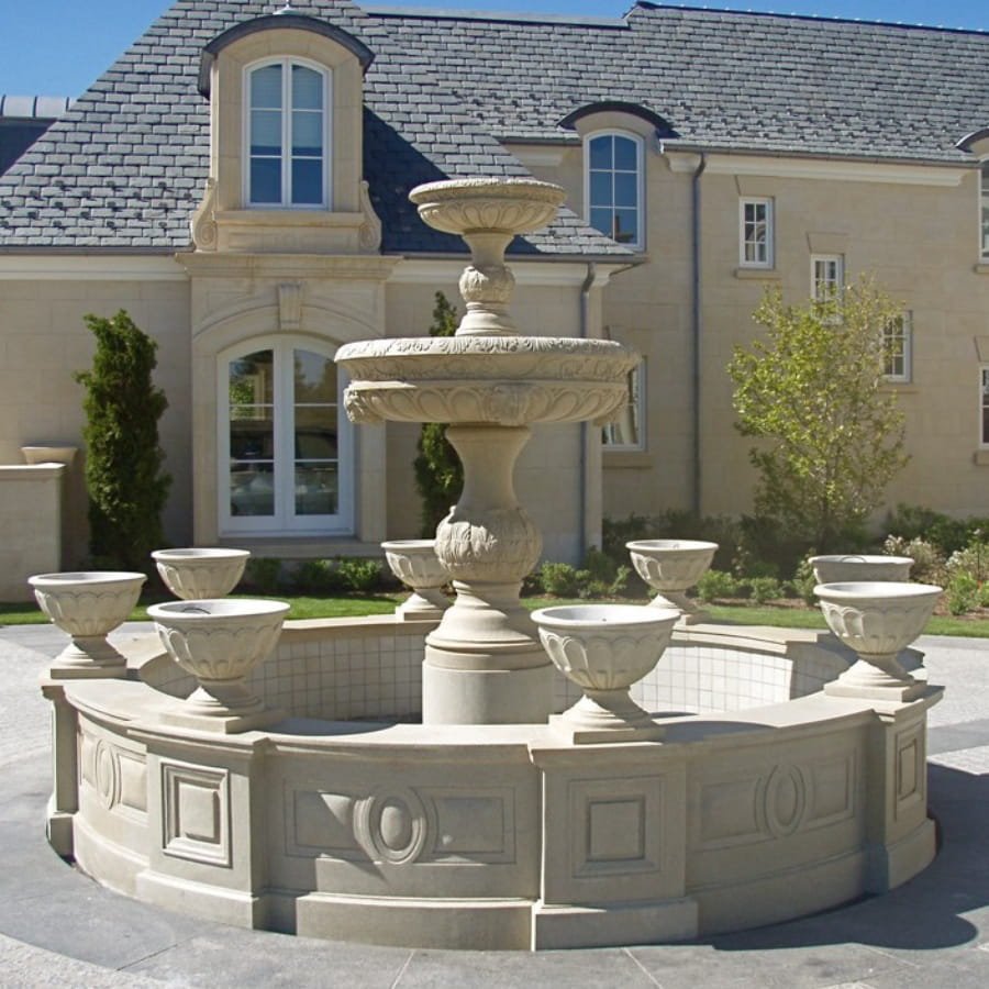 hand carved Granite fountains