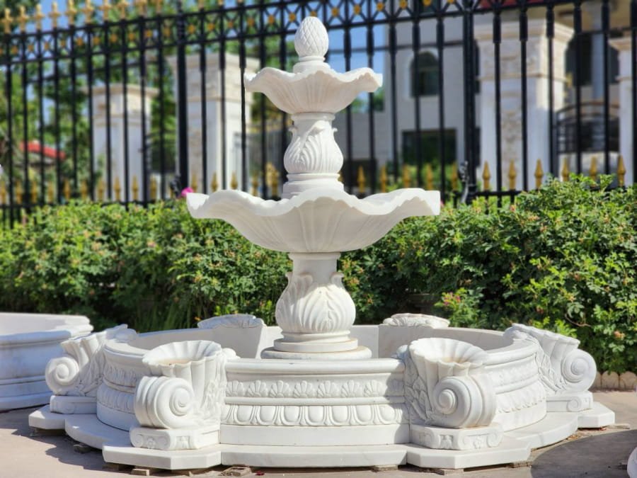 marble tirerd fountain for sale