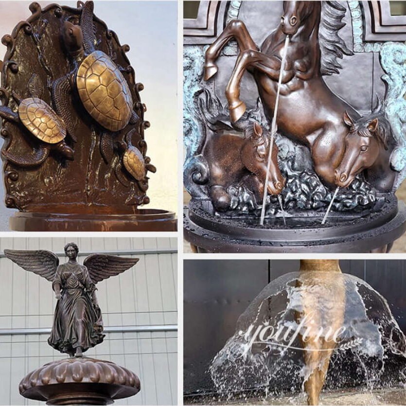 bronze fountain quality assurace