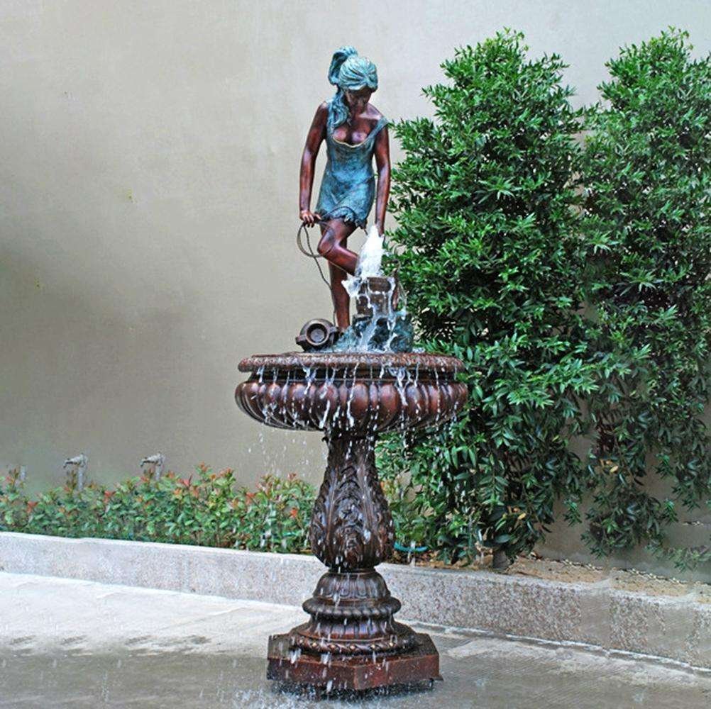 Bronze Female Fountain