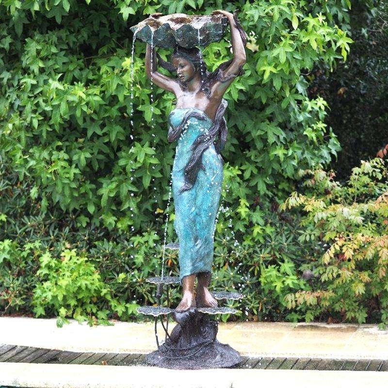 Bronze Female Fountain