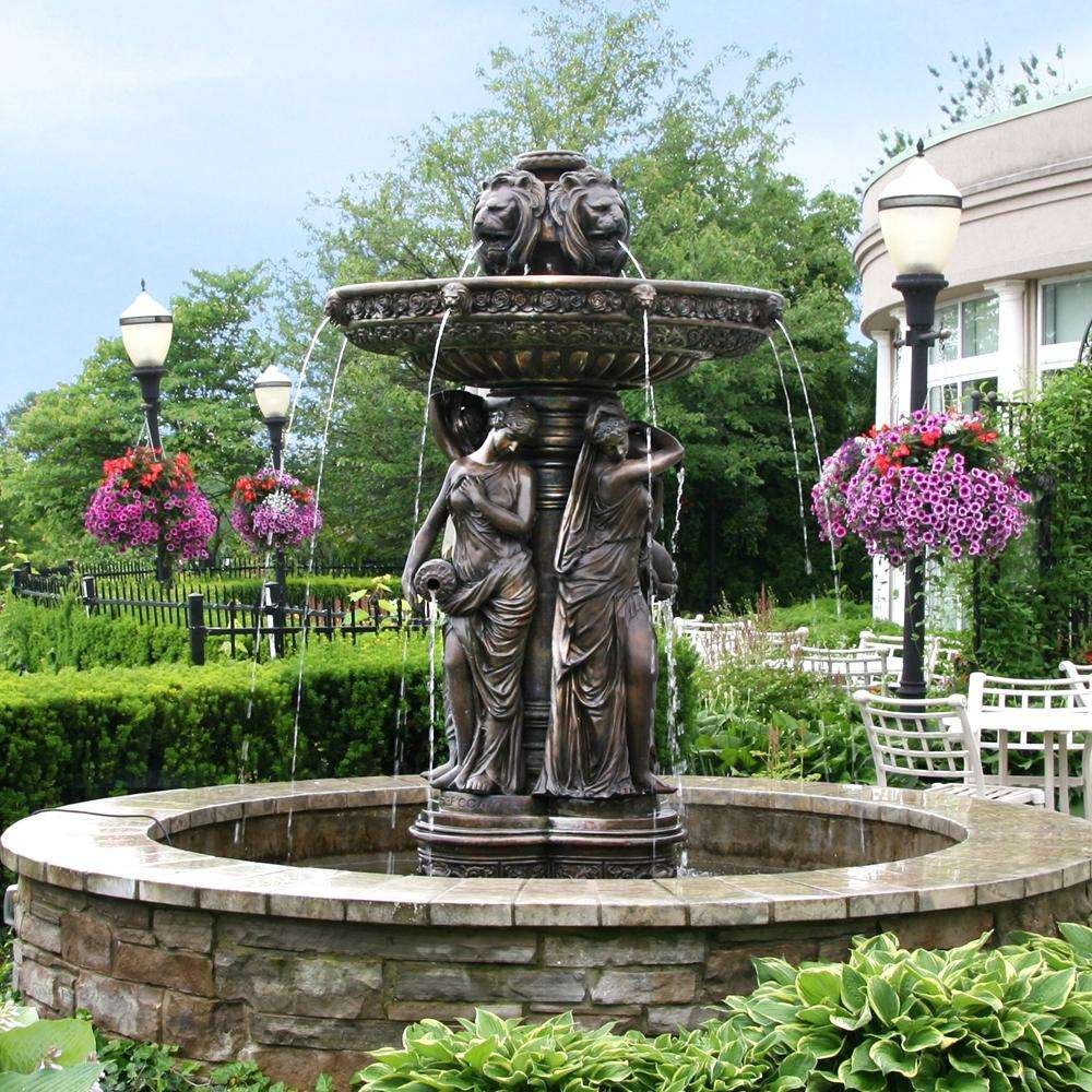 Bronze Female Fountain