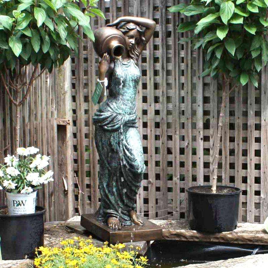 Water Maiden Bronze Fountain