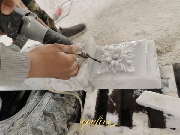 marble lion fountain project