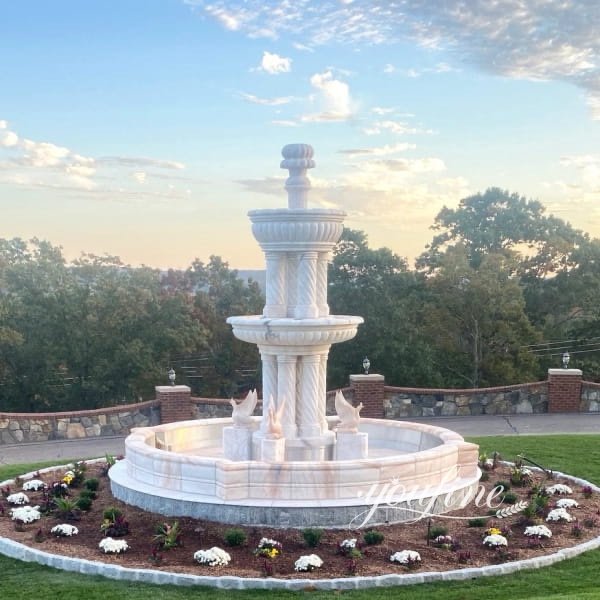 marble water fountain for garden