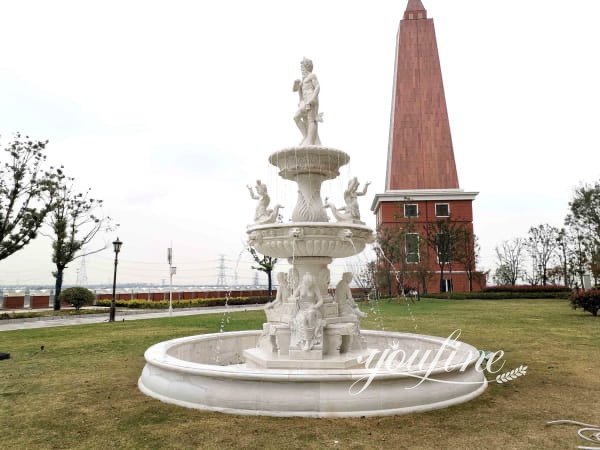 marble water fountain for garden