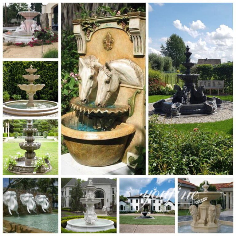Choose A Small Fountain Suitable for A Villa Courtyard