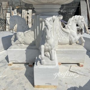 marble horse fountain for sale4