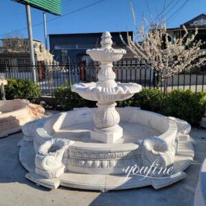 marble tiered water fountain 2