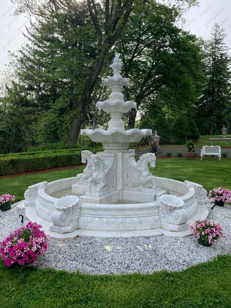 american marble horse fountain customer feedback