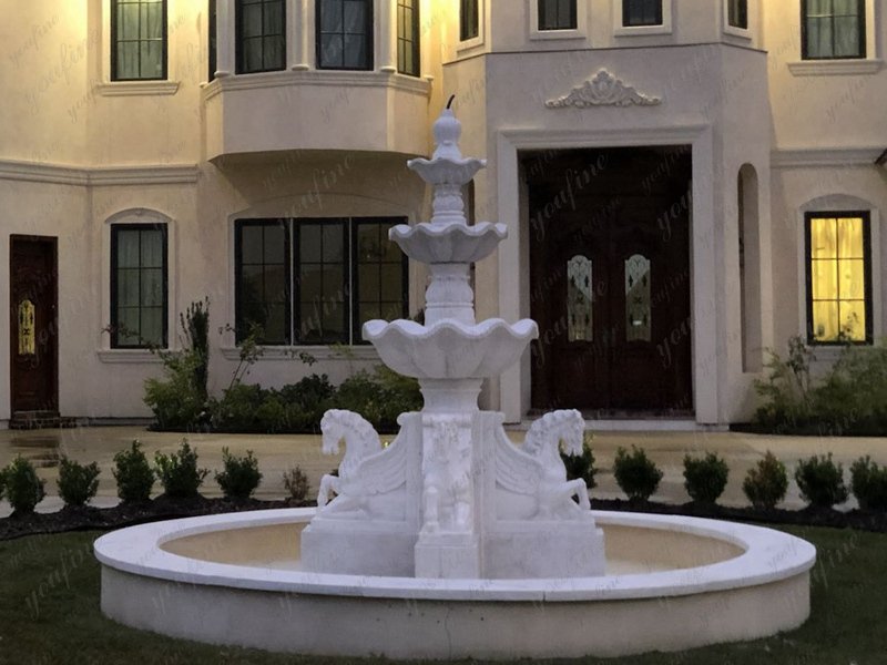 france marble horse fountain customer feedback