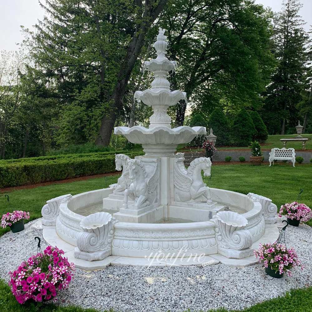 american marble horse fountain feedback