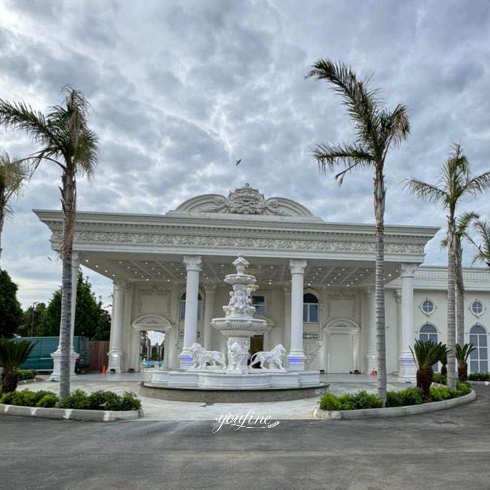 american hotel marble lion fountain feedback