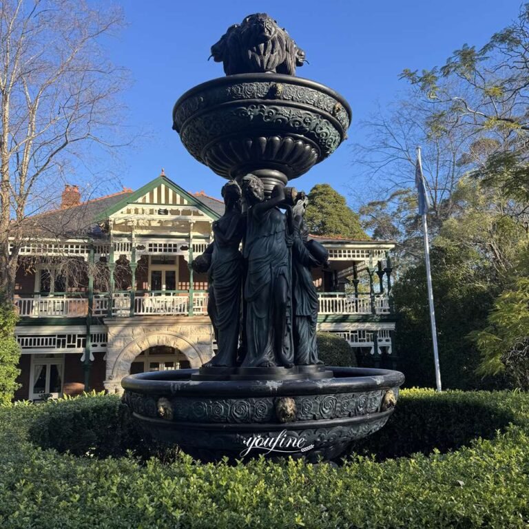 Australian Garden outdoor fountain project