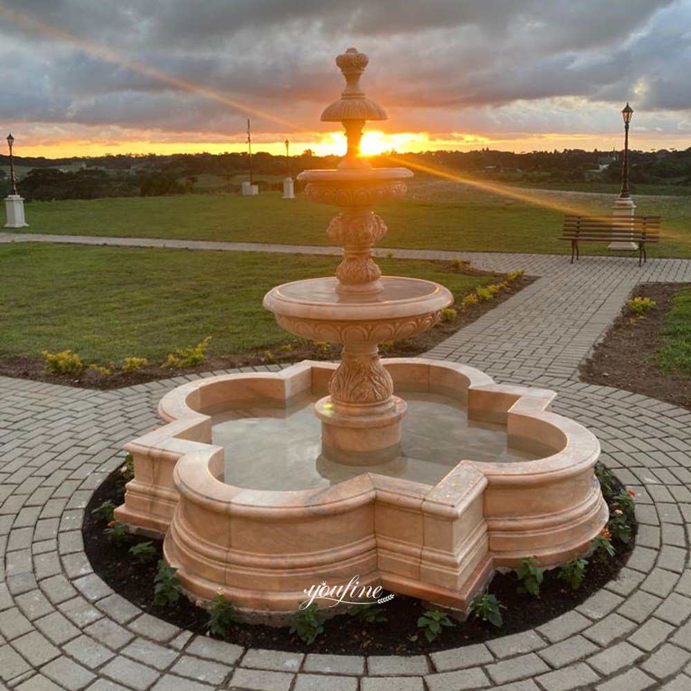 brazilian church tiered marble fountain feedback