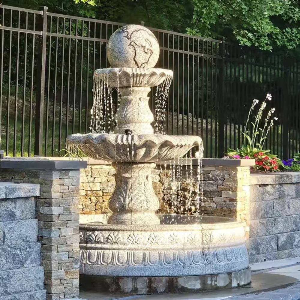feedback on american marble water sphere fountain