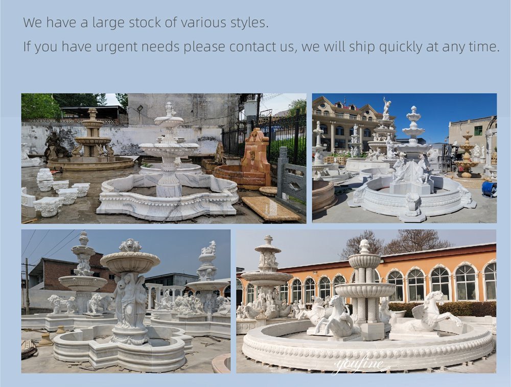 fountain factory and in stock marble fountains