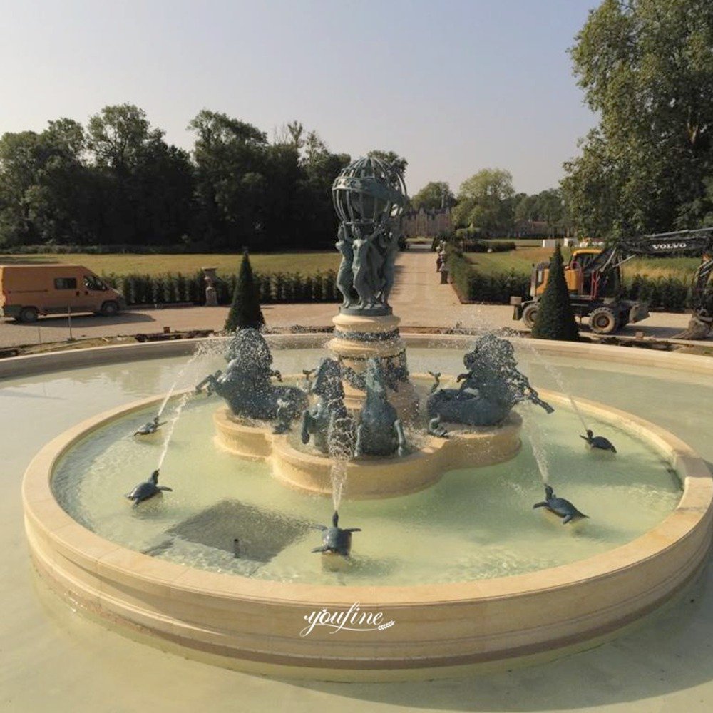 France Large Bronze Horse Fountain Feedback