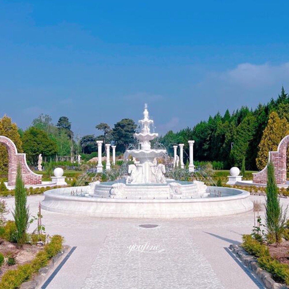 korean resort marble fountain feedback