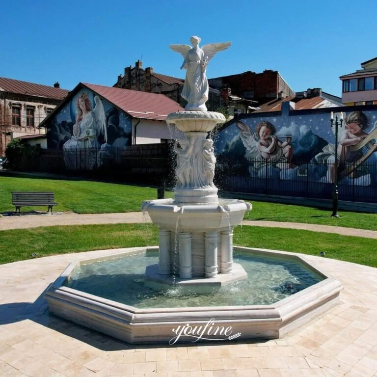 Romanian Town Square outdoor fountain project